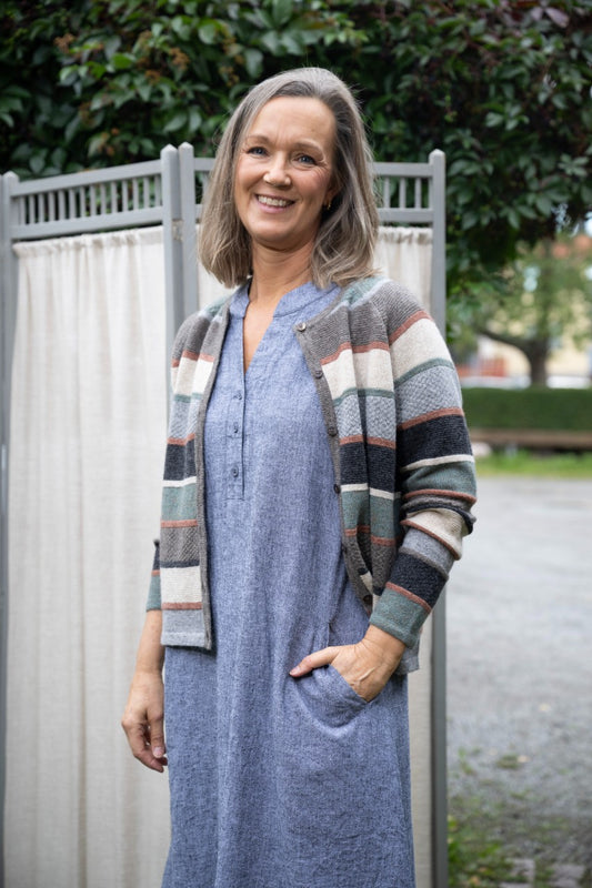 Kofta Amina - Mansted - Flerfärgad - XS - Manamina - grågrön - XS
