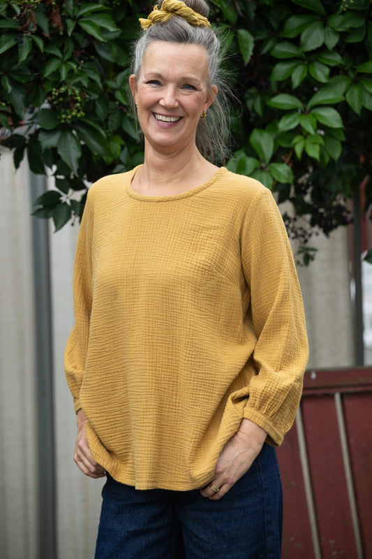 Tunika i bomullsmuslin - Karin Sömmare