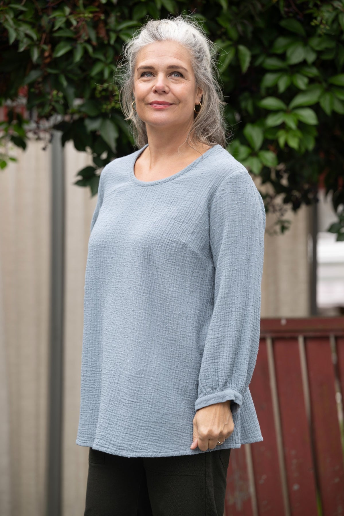 Tunika i bomullsmuslin - Karin Sömmare