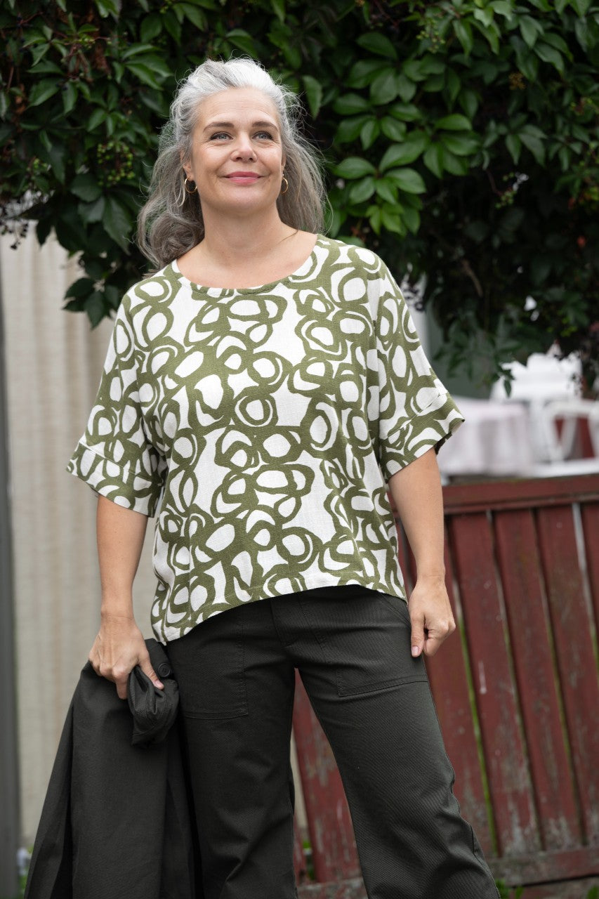 Holkärmsblus - Karin Sömmare