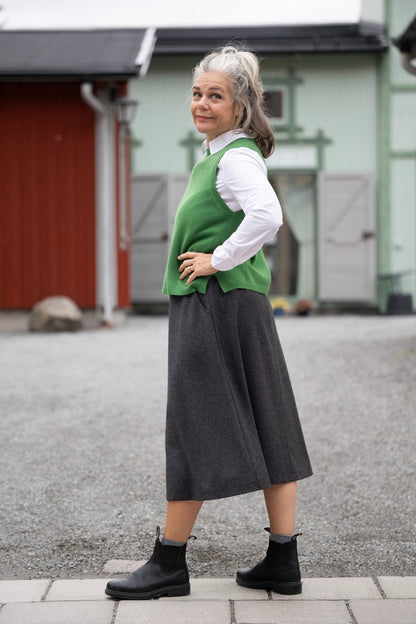 Väst Mitos Charcoal Green