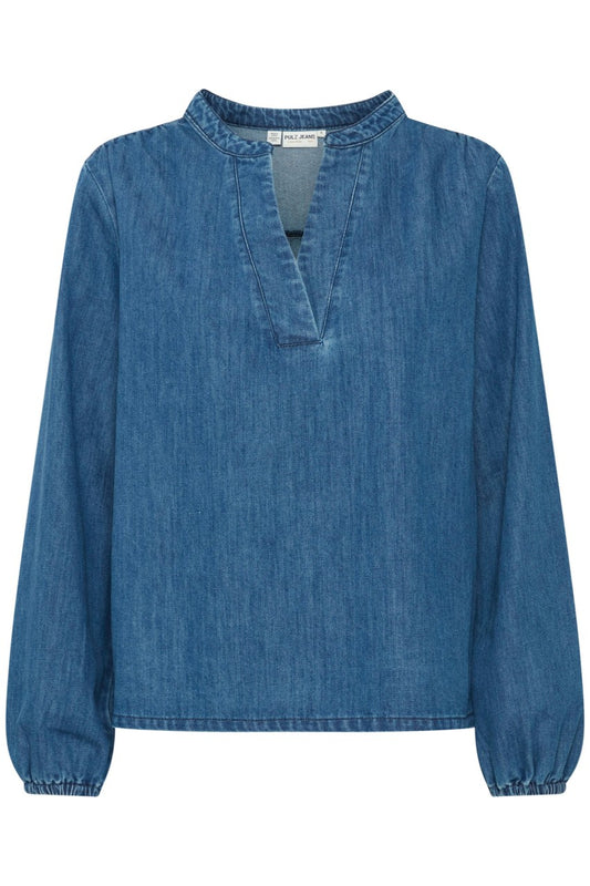 Jeansblus Malia - Pulz